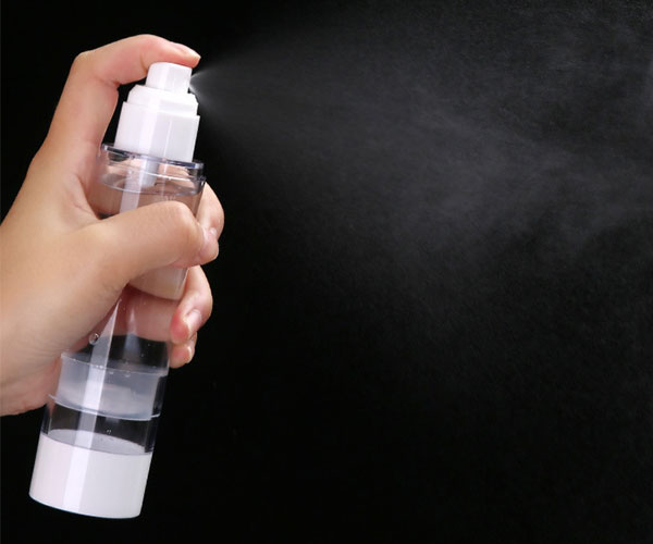 Cosmetic Flat Airless Spray Bottles With Pump - Customized Cosmetic ...